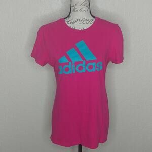 Adidas The Go-To Tee Shirt Pink Size M